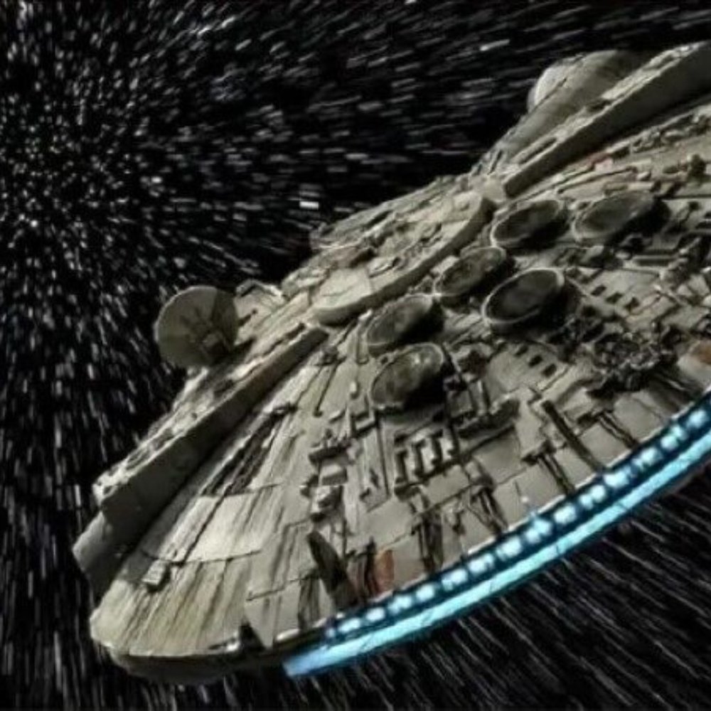 Star Wars Millennium Falcon Canvas Wall Art Poster 20x40 Han Solo Decor - Picture 6 of 6